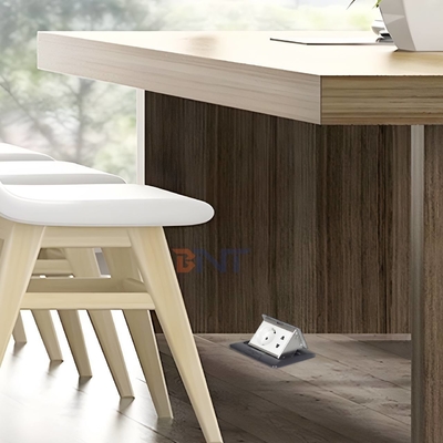 Waterdicht EU Power Ground Socket Slow Pop-up Hidden Floor Socket met lage prijs