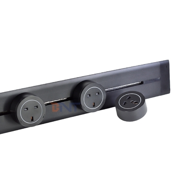 Moderne stijl Wandmontage Power Rail spoor stopcontact handig Multi-Outlet verwijderbare AC stopcontact voor universele Britse normen