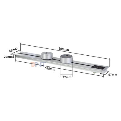 Moderne stijl Wandmontage Power Rail spoor stopcontact handig Multi-Outlet verwijderbare AC stopcontact voor universele Britse normen