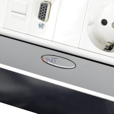 Aluminiumlegering Pop-up Tabletop Power Socket EU-power socket met modulaire configuraties