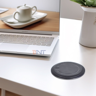 Ronde bank ingebouwde stopcontact met universele standaard stopcontact USB A + C & HDMI & Nerwork
