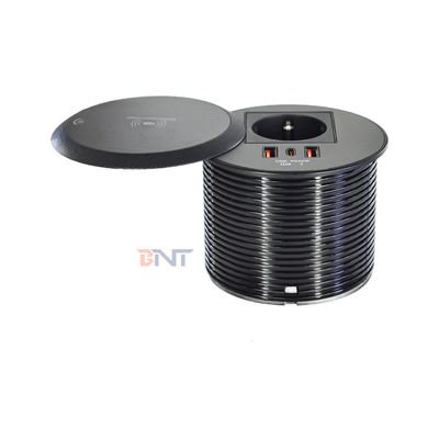 Ingebouwde Design Tafel of Sofa Stopcontact EU Standaard Stopcontact Met 2 Type A+1 Type C Oplaadpoorten