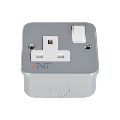 UK Power Standard New Style Wall Socket Panel met aan/uit schakelaar
