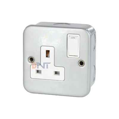 UK Power Standard New Style Wall Socket Panel met aan/uit schakelaar