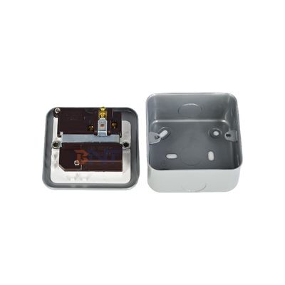 UK Power Standard New Style Wall Socket Panel met aan/uit schakelaar