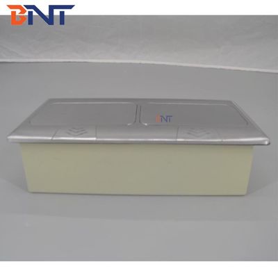 Aluminiumlegering Pop-Up Socket Langzame Terugvering voor Soepele Bediening Aanpasbare Stroomvoorziening