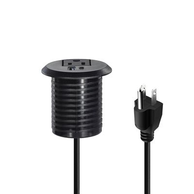 50 mm ronde stekkers en stopcontacten Standaard stopcontact met USB-oplaadpoort Type-C