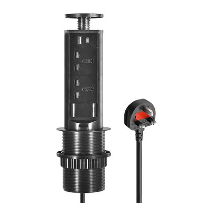 Universal Power Kitchen Socket Sacar El Enchufe De La Cocina Verborgen tafeltop Pop-up keuken stopcontact voor moderne slimme keuken